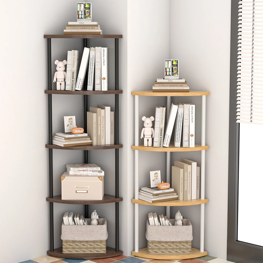 Home Bar Shelves - Multi-layer Storage Rack Wall Corner Shelf