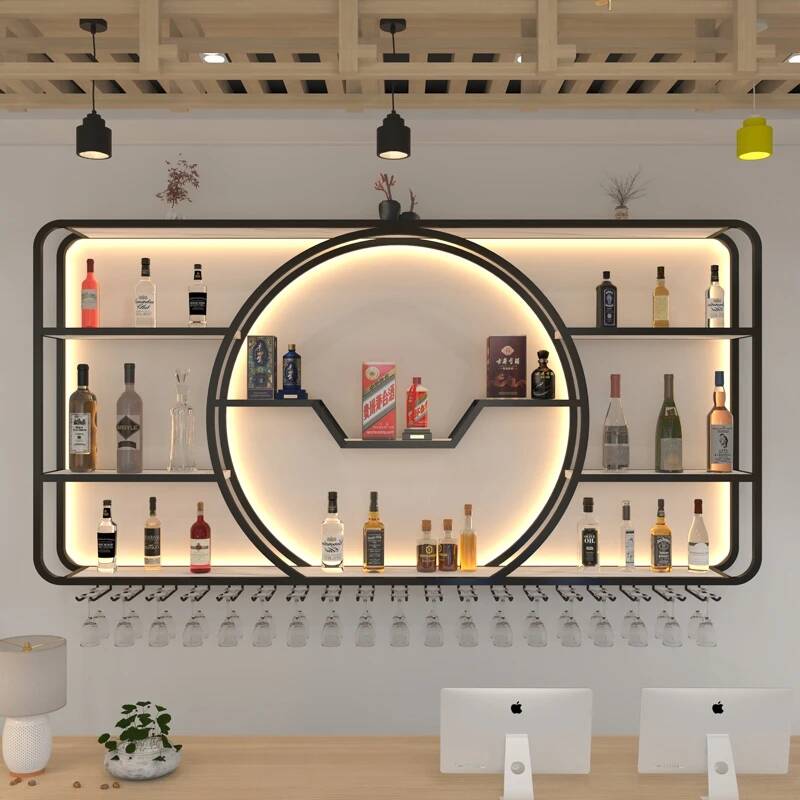Wine Nightclub Display Cabinet - огляд і ціна Home Bar Shelves