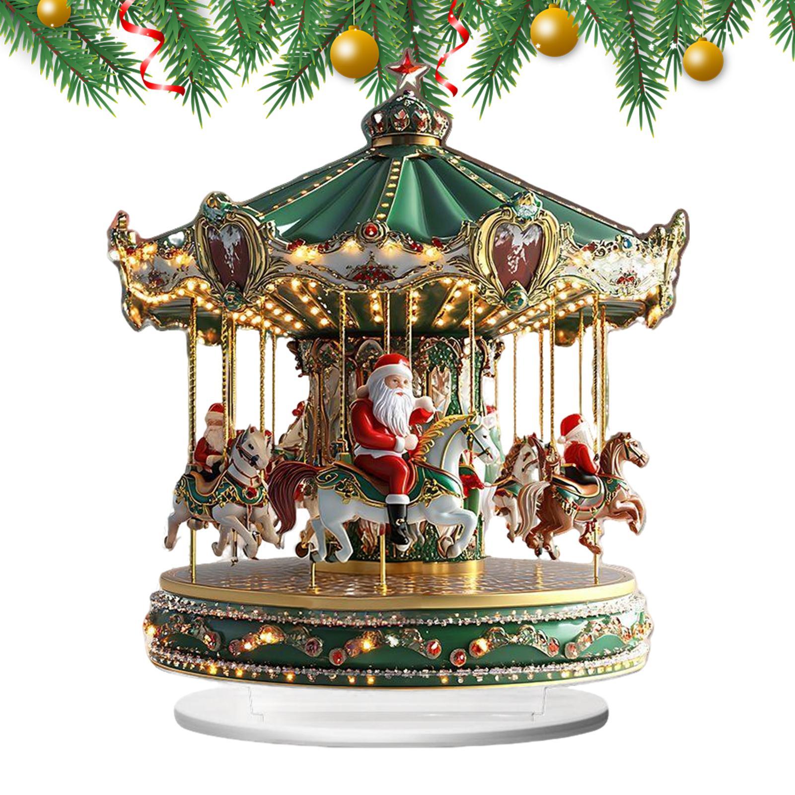 Christmas Carousel Acrylic 2D  - огляд і ціна Home Bar Shelves