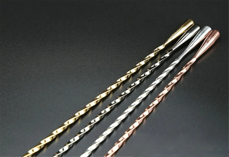 50cm Cocktail Bar Spoon 304 St - огляд і ціна Bar Spoon Twisted