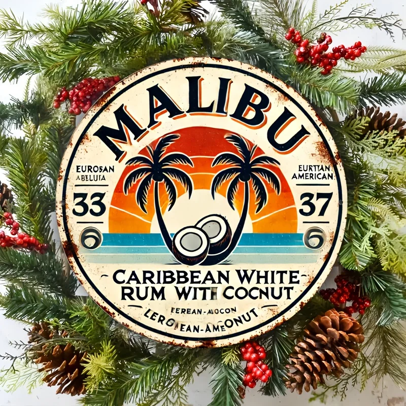 Vintage Malibu Rum Coconut Alu - огляд і ціна Home Bar Accessories