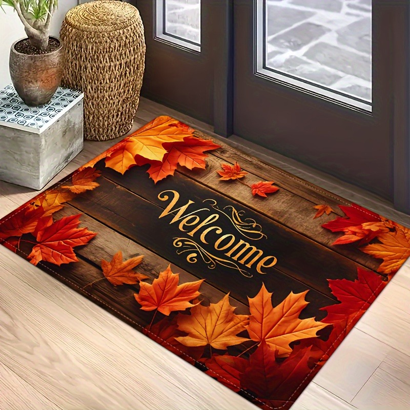 Autumn Maple Leaf Welcome Door - огляд і ціна Home Bar Sink