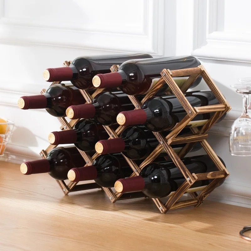 Stackable Wine Storage Shelves - огляд і ціна Home Bar Shelves