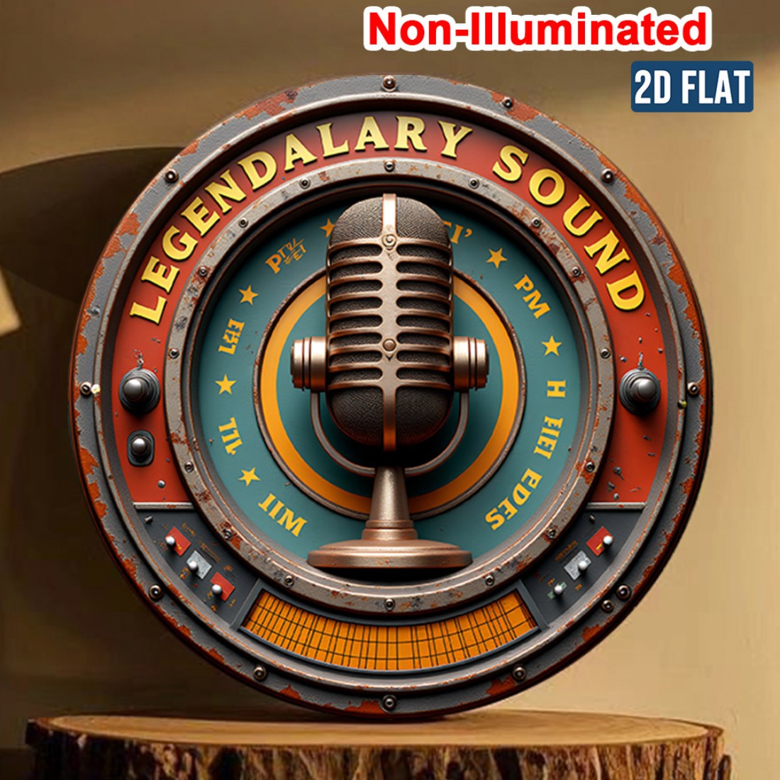 Vintage Stereo Wall Art 2D Met - огляд і ціна Home Bar And Kitchen