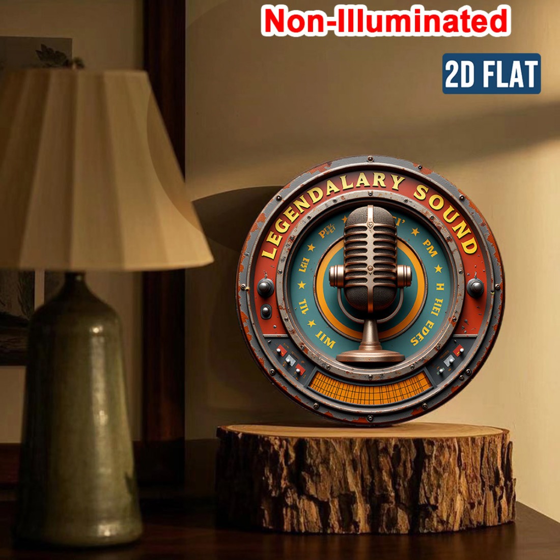 Vintage Stereo Wall Art 2D Met - огляд і ціна Home Bar And Kitchen